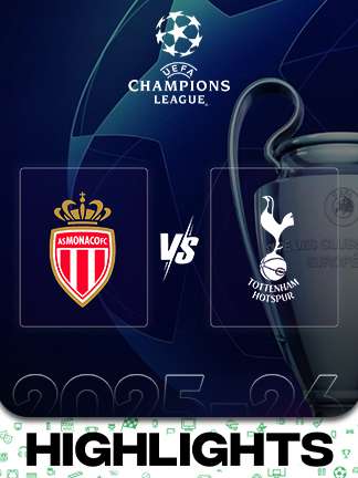 UCL 2025/26 - Monaco vs Tottenham