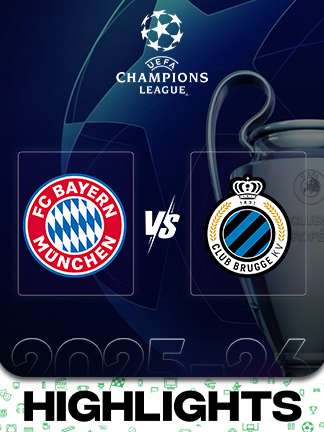 UCL 2025/26 - Bayern vs Brugge
