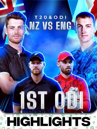 New Zealand vs England Highlights - 1st ODI