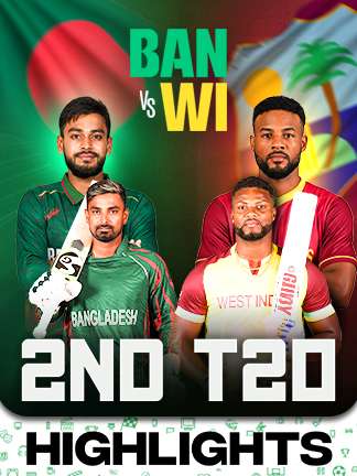 Bangladesh vs West Indies Highlights - 2nd T20I