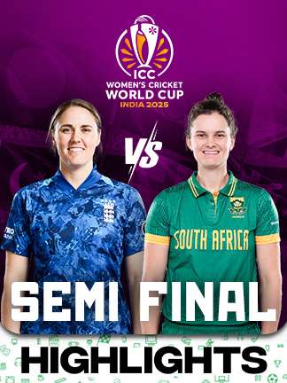 ICC Women's World Cup 2025 - England W vs South Africa W - 1st Semi Final - Highlights