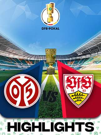 DFB Pokal Football - Mainz vs VfB Stuttgart