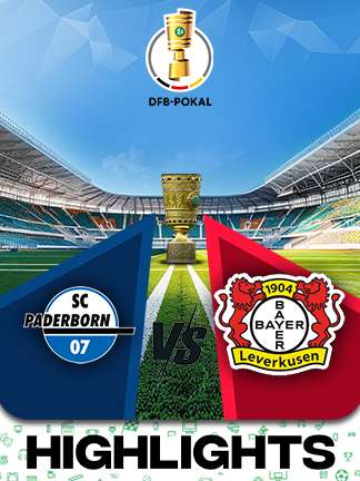 DFB Pokal Football - Paderborn vs Leverkusen