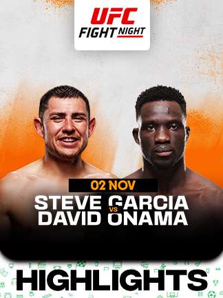 UFC Fight Night - Steve Garcia vs David Onama