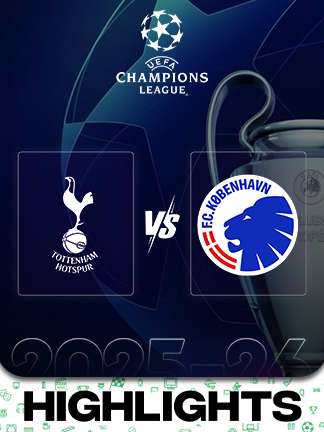 UCL 2025/26 -Tottenham vs Copenhagen