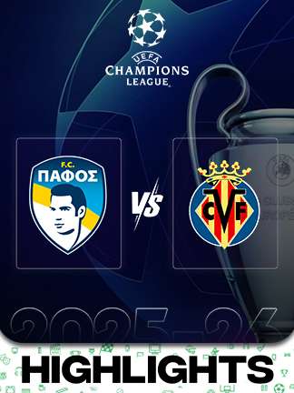 UCL 2025/26 - Pafos vs Villarreal