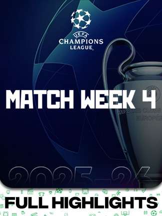 UCL 2025/26 - Match Week 4