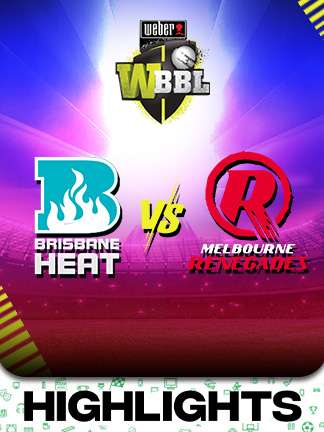 WBBL 2025 - Brisbane Heat Women vs Melbourne Renegades Women