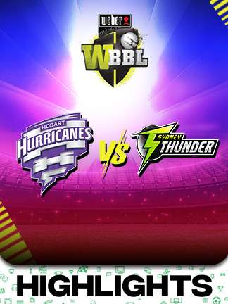 WBBL 2025 - Sydney Thunder vs Hobart Hurricanes