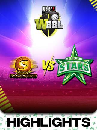 WBBL 2025 - Perth Scorchers Women vs Melbourne Stars Women