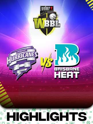 WBBL 2025 - Hobart Hurricanes Women vs Brisbane Heat Women
