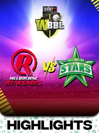 WBBL 2025 - Melbourne Stars vs Melbourne Renegades