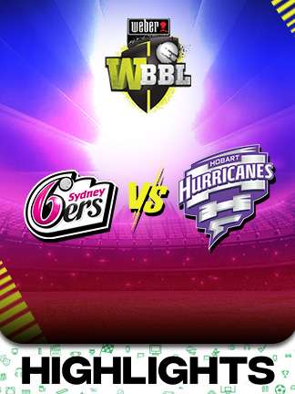 WBBL 2025 - Sydney Sixers vs Hobart Hurricanes