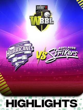 WBBL 2025 - Hobart Hurricanes vs Adelaide Strikers