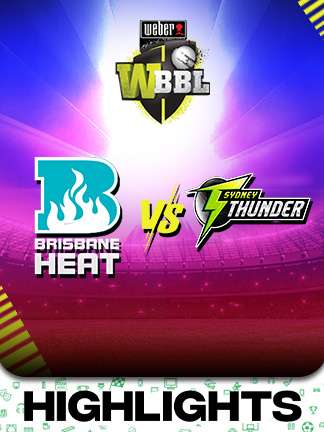 WBBL 2025 - Brisbane Heat Women vs Sydney Thunder Women
