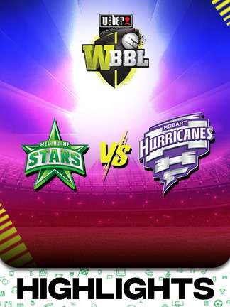 WBBL 2025 - Melbourne Stars Women	vs Hobart Hurricanes Women