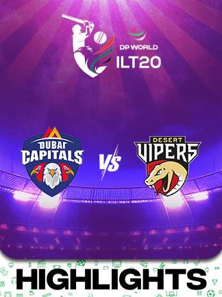 International League T20 2025/26 - Highlights - Dubai Capitals vs Desert Vipers