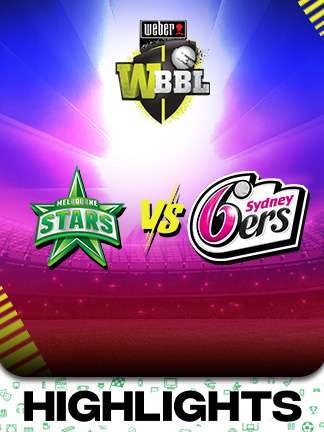 WBBL 2025 - Melbourne stars vs Sydney Sixers