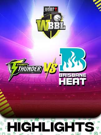 WBBL 2025 - Sydney Thunders vs Brisbane Heat