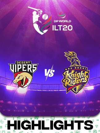 International League T20 2025/26 - Highlights - Desert Vipers vs Abu Dhabi Knight Riders