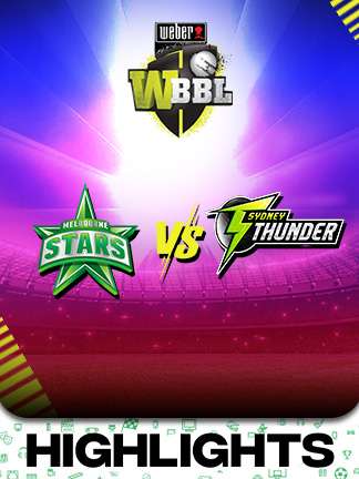 WBBL 2025 - Melbourne Stars vs Sydney Thunder