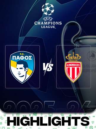 UCL 2025/26 - Pafos vs Monaco