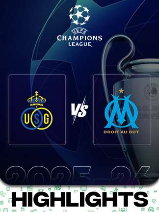 UCL 2025/26 - Union Saint-Gilloise vs Marseille