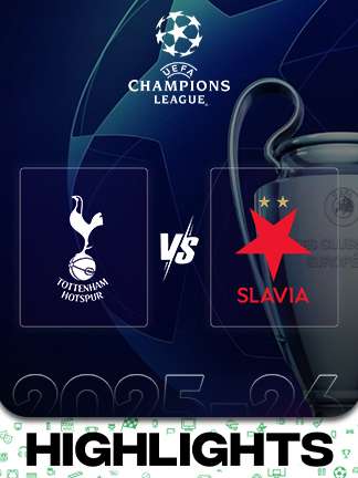 UCL 2025/26 - Tottenham vs Slavia Praha