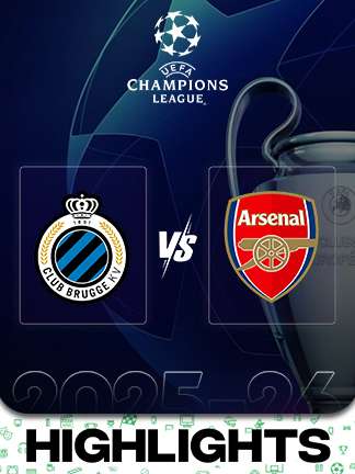 UCL 2025/26 - Club Brugge vs Arsenal