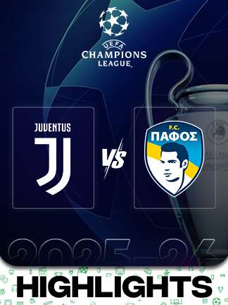 UCL 2025/26 - Juventus vs Pafos
