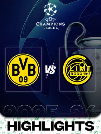 UCL 2025/26 - Dortmund vs Bodo Glimt
