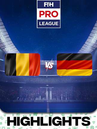 FIH PRO LEAGUE 2025 - Belgium vs Germany - Highlights