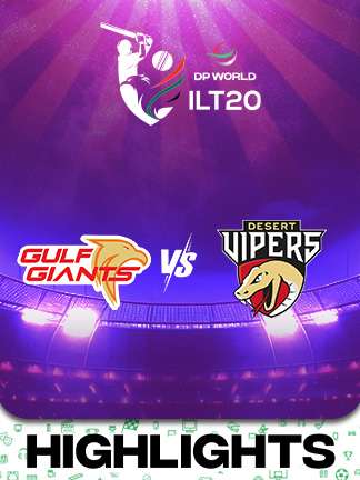 International League T20 2025/26 - Highlights - Gulf Giants vs Desert Vipers
