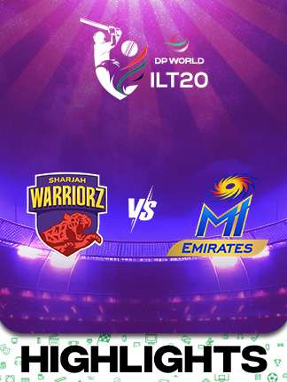 International League T20 2025/26 - Highlights - Sharjah Warriorz vs MI Emirates