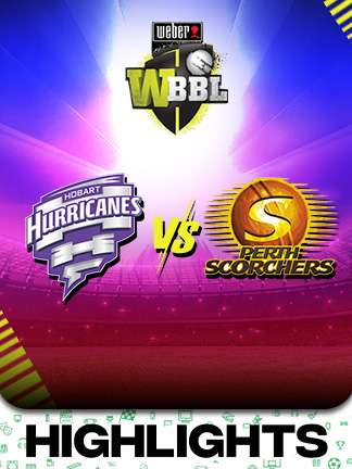 WBBL 2025 - Hobart Hurricanes Women vs Perth Scorchers Women
