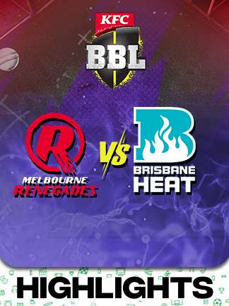 BBL 2025-26 highlights - Melbourne Renegades vs Brisbane Heat