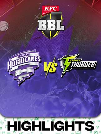 BBL 2025-26 highlights - Hobart Hurricanes vs Sydney Thunder