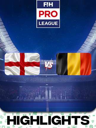 FIH PRO LEAGUE 2025/26 - England vs Belgium - Highlights