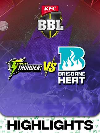 BBL 2025-26 highlights - Sydney Thunder vs Brisbane Heat