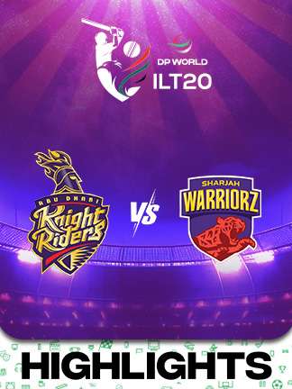 International League T20 2025/26 - Highlights - Abu Dhabi Knight Riders vs Sharjah Warriorz