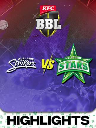BBL 2025-26 highlights - Adelaide Strikers vs Melbourne Stars