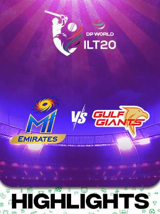 International League T20 2025/26 - Highlights - MI Emirates vs Gulf Giants