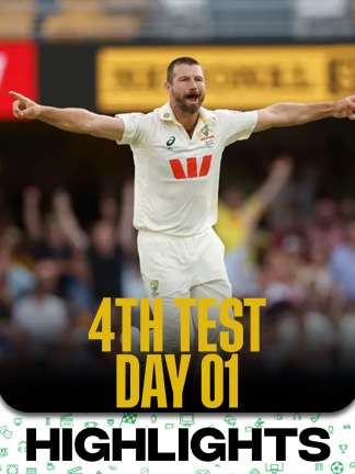 Australia vs England Highlights - 4th Test - Day 1