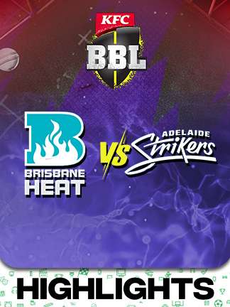 BBL 2025-26 highlights - Brisbane Heat vs Adelaide Strikers