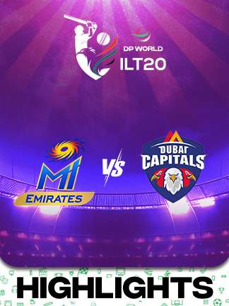 International League T20 2025/26 - Highlights - MI Emirates vs Dubai Capitals