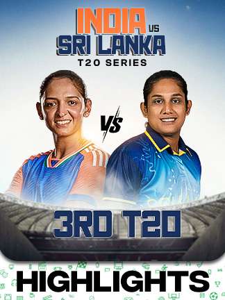 India W vs Sri Lanka W - 3rd T20I - Highlights