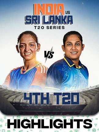 India W vs Sri Lanka W - 4th T20I - Highlights