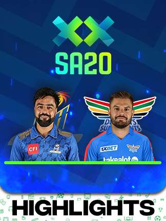 SA20 2025/26 - MI Cape Town vs Durban's Super Giants - Highlights