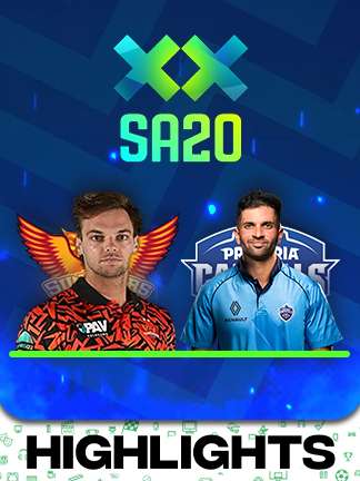SA20 2025/26 - Sunrisers Eastern Cape vs Pretoria Capitals - Highlights