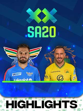 SA20 2025/26 - Durban's Super Giants vs Joburg Super Kings - Highlights